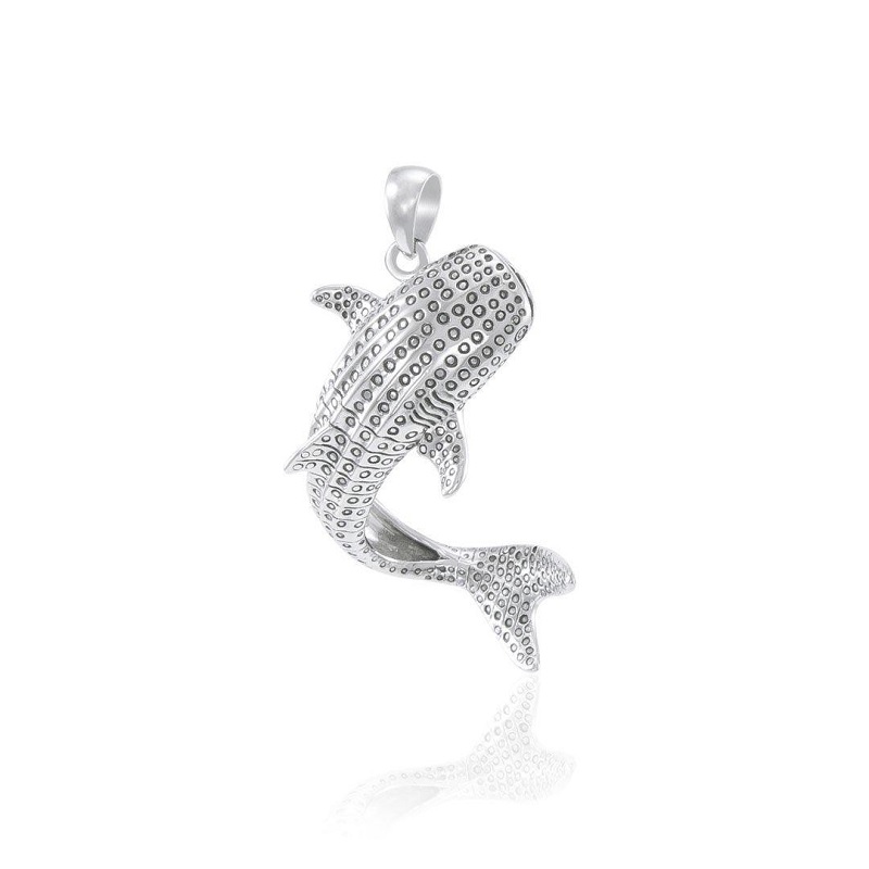 shark silver pendant
